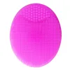 Newsoft Silikonowy Pad Cleaning Pad Wash Facial Exfoliating Brush Spa Skin Scrub Cleanser Tool EWE6015