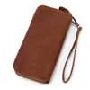 Wallets Male Business Long Zipper Fashion Leather Card Holder Classic Purse Wallet For Men