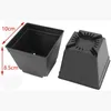 30 Pack 4inch Black Square Plastic Plant Pots, Sailing Nursery Transplanting Planter Container voor Tuin Y0910