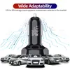 4 Ports Multi USB Car Charger 48W Quick 7A Mini Fast Charging QC3.0 For iPhone 12 Xiaomi Huawei Mobile Phone Adapter Android Devices