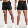 Jogger Snabbtorkande Fitness Mäns Sportbyxor Sommarstrand Casual Mäns Shorts Fashion Herrkläder X0628