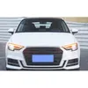 자동차 헤드 라이트 할로겐 LED 램프 AUDI A3 S3 A3L DRL 2017-2021 회전 신호 높은 빔 천사 눈 프로젝터 렌즈 전면 헤드 라이트