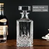 850 ml de chumbo europeu de chumbo de vidro de vidro de vidro doméstico de quadril hip de decanter personalidade criativa garrafa dx6r9037044