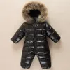 روسيا الجديدة المولودة ملابس الطفل بذلة شتوية معاطف خارجية دافئة سترة للفتيات طفل الملابس الأولاد باركا الثلج ارتداء رومبير 3926320