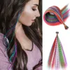 feather hair pieces