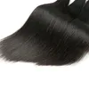 Sedoso recto 100% remy cabello humano tejido fuerte cabello doble trama color natural en venta puede ser teñido