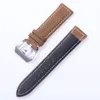 Watch Bands 18mm/20mm/22mm/24mm Vintage Strap Genuine Leather Band Accessories Frosted Watchbands For Women Men Deli22