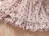 ユーモアベアベビーガールドレス新しいファッション夏の子供服女の子メッシュプリンセスドレス幼児服パーティー誕生日ドレスQ0716