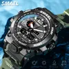 Zegarek Smael Digital Stopwatch dla mężczyzn moda luminou wojskowy kwarc sportowy Watch Hydrooon Buls Curek data tydzień