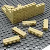 マーミンシティパート1x4ドットレンガ15533ハウス壁ビルディングブロック互換学習クラシックDIY MOC教育おもちゃセットQ0624