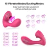 Nxy Sex Vibrators G-Spot Вибратор для женщин Clit Sucker Clitoris Мощный стимулятор Тельдо Penis Игрушки Эротические товары Для взрослых Продукт 1208