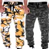Pantalon Hommes Casual Modern Mode Hommes Camouflage Poches Loose-Fit Design Cargo