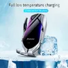 Automatic Car Wireless Charger Infrared Air Outlet Sensor Phone Holder Fast Charging Stand