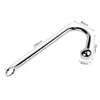 yutong IKOKY Stainless Steel Anal Hook Prostate Massage Gay Butt Plug with Ball Dilator Toys for Men and Women Metal277W