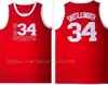 Wholesale School Basketball Jersey Connecticut Huskies College Ray #34 Allen Jersey Jesus Shuttlesworth Lincoln 1998 Film He Got Game Jersey Size S-2XL