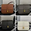 Women cow leather flip messenger shoulder bag handbags Lady fashion designer padlock Evening Bags clutch purse Wallet Tote