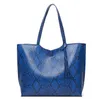 HBP large-Capacity Pu Leather Female Bag Snake Print European and American Fashion handbag Single Shoulder Tote