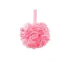 Spitze Mesh Pouf Schwamm Badebürsten Spa Griff Körper Dusche Scrubber Ball Colorfu Schwämme T2I53324