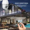 HD 1080P WIFI IP -kamera trådlöst utomhus CCTV PTZ Smart Home Security IR Cam Automatisk spårningsalarm 10 LED -vattentät telefon REMO3330941