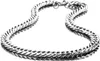 Punk Cool Mens Bijoux 15mm 24 '' Énorme Grande Chaîne En Acier Inoxydable Lourd Chunky Gourmette Collier pour anniversaire noël vacances Cadeaux