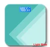 Digital Body Weight Scale Bathroom Fat Scales Measure Electronic Round Corner Design High Precision Measurements Body Composition Analyzer 2 Colors