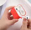 200 pcs / lote adequado para os airpods 3 nova manga protetora anti-caça fivela fábrica estoque maçã bluetooth 3 geração de silicone manga fone de ouvido