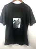 Mode Herren Designer T-shirt Sommer Männer Frauen Paare Katze Drucken Kurzarm Luxus Damen T-shirt 3 Farben Größe SXL4758659