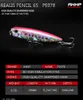 Floating Pencil Fishing Lure 65mm 100mm Topwater Crankbait Bass Snakehead Hard Baits float Long Casting fishing tackle pesca