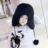 Berets 2021 Sprzedaj wysokie imitację dzieci Fur Lei Feng Hat Boys and Girl