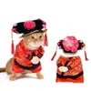 المضحك الأميرة الصينية Cosplay Complay Cats Halloween Assume for Dogs Xmas Suit Cat Clothing Dog Wound Pet Apperel229S