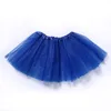 Lite Girls'Tutu kjol multipack Prinsessan Tre-Layered Tulle Ballet Kjolar för barn Z1845-09 50PCS