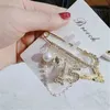 2021 Pearl Brooch Silk Scarf Shawl Corsage Japanese And Korean Trends Accessories