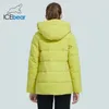 Automne et hiver Marque Vestes de dames à capuche Coton haut de gamme Parka à la mode Manteau Femme Femme GWD6D 211018