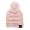 NEW Beanie Kids Knitted Hats Kids Chunky Skull Caps Winter Cable Knit Slouchy Crochet Hats Outdoor Warm Autumn Beanie Cap 11 Co9532019