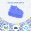 Acessórios para peças de sapatos Ly 1 Par Silicone reutiliza Overshoes Rain Botas à prova d'água Sapas de tampa VK-ing
