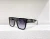 0847 Black Crystal Grey Rectangular Rectangular Sunglasses For Women Men Fashion Sun Shades Gafas de Sol UV400 Protection Eyewear avec Box1206352
