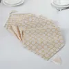 Tuedio Table Runner Tissu de luxe S Silver Gold Endless Banquet Party Décoration de mariage Tafelloper 210708