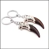 Клавные моды Aessories Wolf Tooth Tooth Jewelry Eryuan Store Drop Delivery 2021 UCHVZ