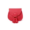 Mini portamonete per bambini Cute Little Girl Leather Small Coin Wallet Bag Pouch Kawaii Toddler Tassel Money Change Borse regalo