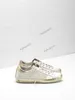 Mode Superstar Sneakers Casual Shoes Italien Kvinnor Golden Sequin Classic Vit Do-Old Dirty Designer Pink Star Tennis