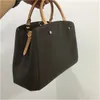 Bolsa tote feminina bolsa designer bolsa de ombro preto bolsas crossbody multi pochette totes marrom bolsas de couro genuíno