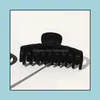 Jewelry Jewelry Women Tough Black Plastic Large Size Clamps Claw Clip Crab Aessories For Hair Drop Delivery 2021 Bezpd