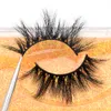 Partihandel 18-22mm Ögonfrans 100% Real Mink Eyelashes Naturliga långa Lashes Faux Cils Gör upp Verktyg för skönhet