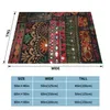 Blankets Morocco Style Bohemian Blanket Flannel Textile Decor Multi-function Lightweight Throw For Sofa Couch Bedding Throws