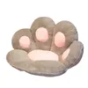 Cute cat paw pil Soft Paw Pillow Animal Seat Cushion Stuffed Plush Sofa Indoor Floor Home Chair Decor Winter Children Girls Gift 211110