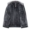 Men's Winter Parkas Fur Collar Windbreaker Cotton Padded Anorak Thick Warm Jacket Coat Male Casual Fleece Parkas Men Clothing 210914