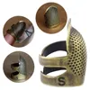 Coppers Brass Sewing Thimble Finger Protector Metal Shield Protector Pin Needingwork Quilt Stitch Craft Sewing Accessories OOD566182059