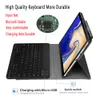 Clavier espagnol étui pour Samsung Galaxy Tab S4 10.5 2018 SM-T830 SM-T835 T830 T835 mince tablette couverture en cuir clavier Bluetooth