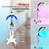 2022 PDT LED Light Therapy Beauty machine with RED BLUE YELLOW GREEN lights big high power LED lamps