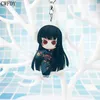 Nieuwe Konosuba Sleutelhanger Vrouw Anime Megumin Aqua Darkness Yunyun Kazuma Arcylic Sleutelhanger Sieraden Voor Kinderen Geschenken Metalen Chaveio